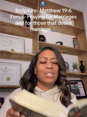 Day 8 Global Consecration 🌎 Scripture- Matthew 19:6 Focus- Praying for Marriages and for those that desire marriage 🙏🏽 #prayer #desire #passion #fast #consecrate #seek #sacrifice #surrender #pursue #globalconsecration2025🌎 #iworkforGod #marriage  #tiktok #trending #shavonsmithworldwide🌎#unprecentedtimes #unprecedentedblessings 