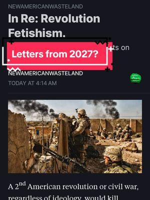 as a #writer I love this platform already. #substack #socialmedia #newamericanwasteland #lettersfrom2035 #podcast #fiction #writersoftiktok 