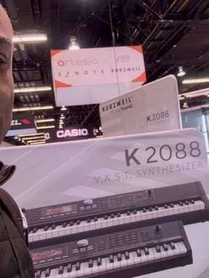 This week, I’m at NAMM demoing the brand-new Kurzweil K20 series! 🎹 Excited to showcase its incredible features and share some music. Come check it out! Looks like I had my hand over the iPhone mic at the start of the first video 🤦🏾‍♂️ My bad! #namm #nammshow #nammshow2025 #kurzweil 