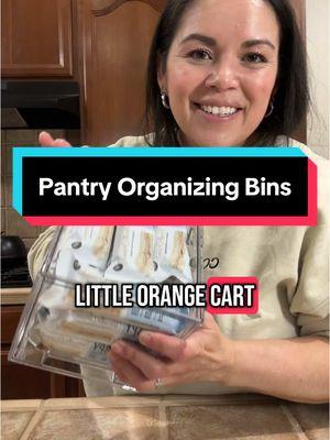 Organizer Storage Bins great for makeup or your pantry. These are great for organizing your spaces. #vtopmart #newyearorganization #tiktokshopjumpstartersale #2025goals #blogaboutitall 