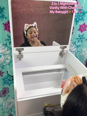 Perfect Baby Vanity For Babygirl✨💖🪞 #VanityMirror #VanityRoom #vanitysetup #vanitymakeup #Toddlers #MomsofTikTok #ToddlerMustHaves #Girls #Teens #Tweens #Girlmusthaves #Vanity #vanityorganization #vanitytour #girlthings