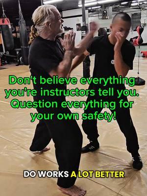 Were you taught this move? Get rid of it; that move will never work outside of a dojo practice situation.   See www.PSDTC.com for more information  #jkd #jeetkunedo #jeetkunedotraining #junfan #junfangungfu #junfanjeetkunedo #kuntao #kuntaw #kuntau #kuntaosilat #filipinomartialart #filipinomartialarts #fmabrotherhood #fma #psdtc #martialarts #martialart 