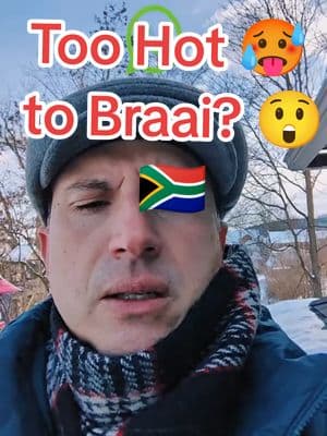 is it ever too hot to #braai ?!? #skoonpa says they are suffering from the heat.  what??? #southafrica #snaaksafrikaans #snaaks #onthisday 