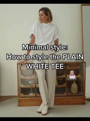 Minimal style: taking it to the basics. How to style the plain white tee! #greenscreen #creatorsearchinsights #tshirtoutfits #tshirts #tshirtoutfit #whitetshirt #style #fashion #chic #stylesnap #styletips #styleinspo #styletok #fashiontiktok #fashiontok #fashioninspo #minimal #minimalstyle #minimalstyleoutfit #minimalstyledaily #minimalstyleinspo #neutralstyle #neutraloutfit #outfitinspo #outfitideas #outfitoftheday #StreetStyle #StreetFashion #effortlessstyle #parisianstyle #sizeinclusive #sizeinclusivefashion #petitefashion #midsizefashion #plussizefashion #styleexpert #fyp #pretty #trending #closetessentials #elevatedbasics #capsulewardrobe #coolgirlstyle #seasonlessfashion #pinterestaesthetic #pinterestoutfit #pinterestinspo #crlebritystyleexpert #winterstyle #fallstyle #springstyle #summerstyle #mystyle #personalstyle 