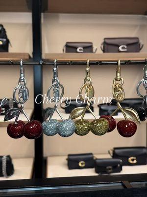 Which cherry is your favorite? 🍒 @Coach #coachny #coachretailemployee #handbags #handbagtiktok #handbagaccessories 