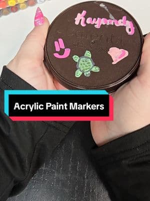 Acrylic Paint Markers. #coloring #painting #paintingrocks #rockpainting #acrylic #markers #acrylicmarkers #artsandcrafts #art #kidscrafts #loveatfirstfind ##tiktokshoplastchance #spotlightfinds 