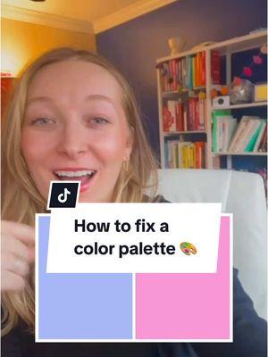 How to fix a color palette 🎨 #graphicdesign #graphicdesigner #colorpalette #colorpalettes 