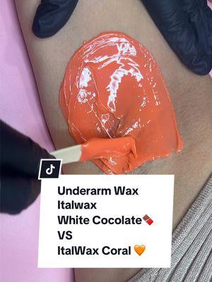 #underarmwax  #italwax #underarm #axilas #ceradeaxilas #hardwax #wax  #lasvegasesthetician #italwaxwhitechocolate  #italwaxcoral 