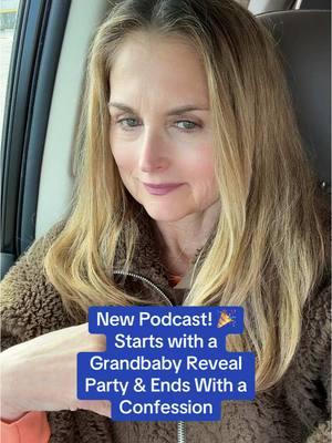 NEW Podcast is out! Check it out on Apple, Spotify and YouTube. #podcast #genderreveals #grandma #moms #ibs #dearsnarky