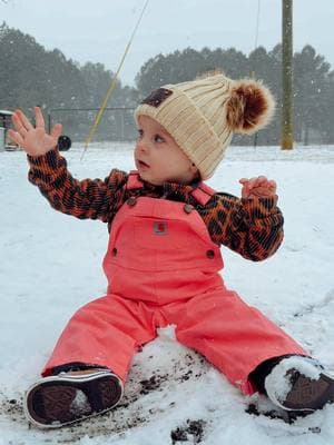 She LOVED the snow #carhartt #carhartt #carharttprincess #wereputtingourcarharttson #carharttison #carharttareon  #snowdays #babybeanie  #fyp #howdy #babygirl #baby #western #babvfashion #babybows #babyboutique #westernboutique #boots #cowgirlboots #cowgirl #westernbaby #westernfashion #babyootd #OOTD #westernstyle #babyfashionista #babytok #babymodel #farmkid #rodeotok⚡️ #rodeofashion #nfr #cowkids #babyfashionstyle #babiesoftiktok #moms #babygirloutfit #westernoutfits #cowgirlsoftiktok⚡️ #babytiktok #trending #viral #trendingbaby 