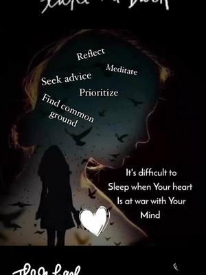 When your heart and mind are at odds, it can be challenging. Here are a few ways to find balance: 1. **Reflect**: Take some time to understand both your emotions and thoughts. Journaling can help clarify your feelings. 2. **Meditate**: Practice mindfulness to calm your mind and gain perspective. 3. **Seek Advice**: Talk to trusted friends or mentors who can offer objective insights. 4. **Prioritize**: Determine what’s most important to you—sometimes the heart leads where logic can’t. 5. **Find Common Ground**: Look for solutions that satisfy both your emotional and rational sides. Remember, it’s normal to feel conflicted; finding harmony takes time and patience.#takemeback #michaelgerow #michaelgerowfans #influencer #followers #fyp #foryou #foryoupage💙 #explorepage #viralreels #viralmusic #trendingreels #pov#MentalHealth #MentalHealthAwareness@trending videos @Michael Gerow @MENTAL HEALTH ADVOCACY 📣 