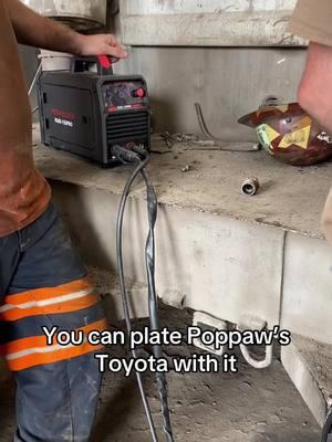 You can plate Poppaw’s Toyota with it for sure… #creatorsearchinsights #weldernation #yeswelder #bluecollar #welderslife #welder #migwelder @Caleb Smith @Austin light_27 @light61583 @Phookle @lowebo @Kody Robinette @304BIGJAKE @Byron Delong @Big iron Forge @Brandon Ashby 