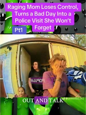 Raging Mom Loses Control, Turns a Bad Day Into a Police Visit She Won’t Forget #cops #policeofficer #copsontiktok #foryou 