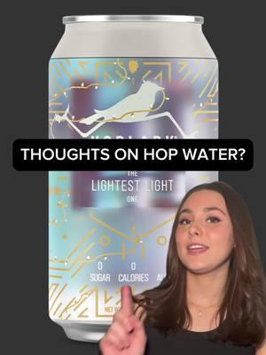 Hop water is a non-alcoholic beverage crafted with hops, the same ingredient used to flavor beer #nonalcoholic #nonalcoholicbeer #hopwater #hops