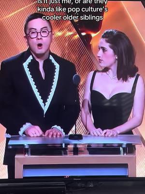 like i want them to teach me how to be cool and funny #bowenyang #rachelsennott #oscars2025 #oscarsnominations #theacademyawards @The Academy 