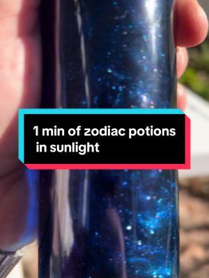 Scroll Break! #zodiacsigns #magicpotion #handmade #potions #eyecandypigments #SmallBusiness #sensorybreak #scrollbreak #mesmerizing #satisfying 