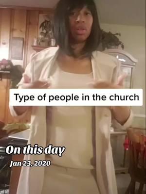 Y’all tell me if I’m wrong 😂😂 Every church has every or even  one person who does this #fyp #onthisday #church #bballchick1985 #comedy 