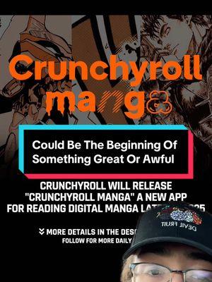 Are we excited for this? #crunchyrollapp #crunchyrollnews #crunchyrollmanga #indimanga #ndmangaka #newmangaapp 