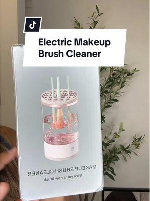 Electric Makeup Brush Cleaner #electricmakeupbrushcleaner #makeupbrushcleaner #fyp #makeupbrush #brushcleaner 