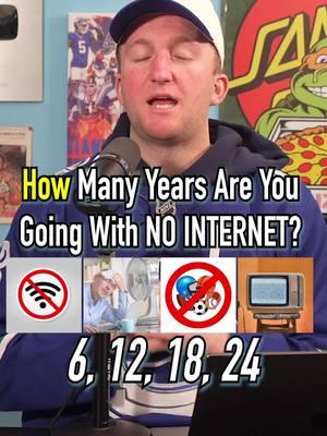 How Man Years Without Internet And These Things? #fyp #decision #choice #year #internet #tv 