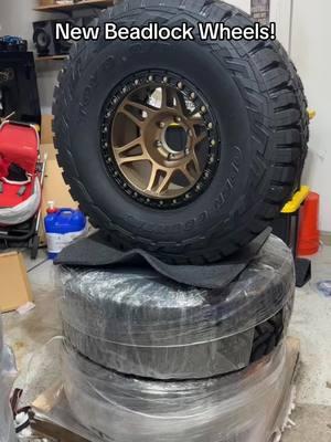 Fresh set of @Method Race Wheels arriving today wrapped in @TOYOTIRES thank you @Custom Offsets for helping get them here!! #Prerunner #MethodRaceWheels #ToyoTires #CaswellCustoms #CustomOffsets 