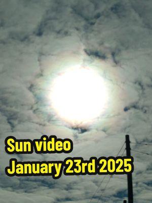 Sun video 1111am January 23rd 2025  #sunvideo #Halo #solarhalo #Apocalypse #thegreatsolarflash #wavesofenergy #thegreatawakenening  #fy #fyp #trending #viral #tiktok #fy #fyp #fyf #tiktok #reel #reelreels #foryoupage #foryoufeed #like #follow #duet #share #subscribe #letsgo #liverightnow #joinup #1 #2 #3 #4 #5 #6 #7 #8 #9 #10 #a #b #c #d #a1 #777 #333 #111 #1111 #timelapse #hyperlapse #dailyvlog #breathtaking #fabulous #incredible #marvelous #prodigious #spectacular #stunning #unbelievable #star #Helios #sol #daystar #eyeofheaven #creatorsearchinsights #unity #astonishing #breathtaking #fabulous #fabulous #marvelous #prodigious #spectacular #stunning #unbelievable #masshysteria #korn #creatorsearchinsights 