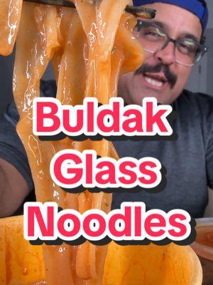 These Buldak Glass Noodles from @Weee Asian Supermarket are chewy, spicy and savory! #buldaknoodles #buldakramen #glassnoodles #koreannoodles #instantnoodles #noodles #flatnoodles #savory #spicy #chewy #delicious #tiktokshopjumpstart #tiktokshopjumpstartersale 