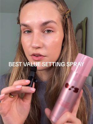 Replying to @dhrutiramani delayed because of this weekend's events... best value setting spray!! #bestvaluemakeup #makeupworthbuying #makeupworththemoney #makeupworththehype #bestsettingsprays #bestsettingspray #onesizesettingsprayreview #onesizesettingspray #onesizesettingsprayondryskin @ONE SIZE BEAUTY 