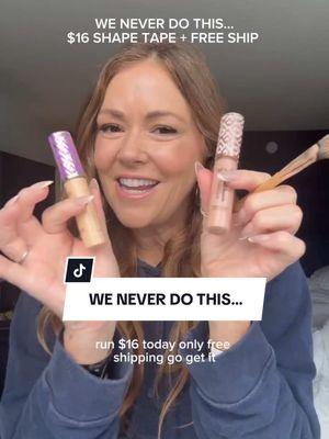 Dark circles? Never heard of her. shape tape week starts TODAY! Grab your fav formula for $16 + free ship before its gone! @tarte cosmetics  #shapetapeconcealer #shapetape #tartecosmetics 