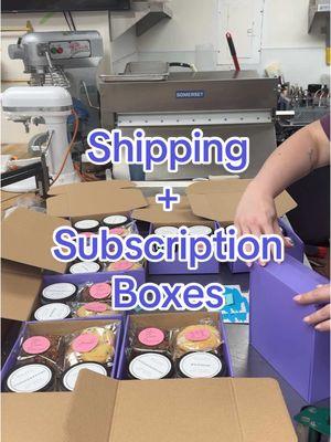 Shipping update? Kinda, not really? Haha. #sugarlabbakeshop #cakeslice #caketasting #subscriptionbox #bakerysubscription #ventura #venturabakery 