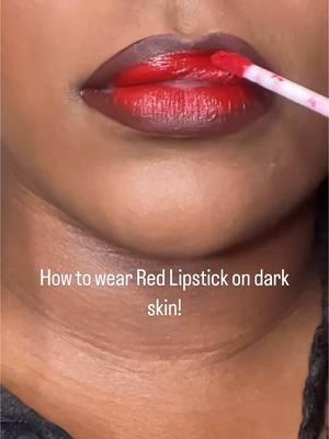 Brown Liquid Lipstick: @The Blink Queen LLC “Mother Earth” Red Liquid Lipstick: @theblinkqueenllc “Ruby” • • • #makeup #makeupforblackwomen #darkskinmakeup #blackmua #blackwomen #lipgloss #fyp #liquidlipstick #foryoupage #makeuphacks #liptutorial #naturalhairstyles  #womenwithlocs #makeuptransformation #lips #lipcombo #makeuptutorial #fullfaceglam 