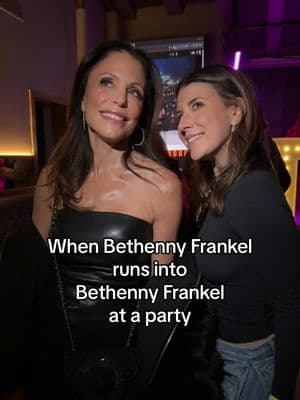 INSANE!! (been waiting 2 years for this moment love you @Bethenny Frankel …she has a better video of me tho lol) #bethennyfrankel #celebrity #impression #finally 