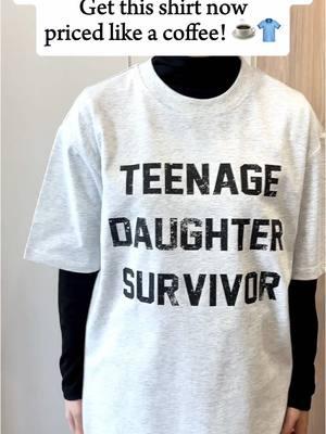 Every dad deserves recognition for tackling teenage meltdowns like a pro! #teenagersbelike #fathersdaygift #funnytee #giftideas #teenagers #fyp 