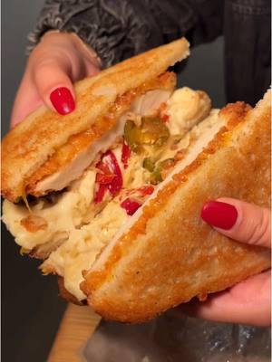 SPICY CRISPY CHICKEN MAC MELT for the WIN from @Melt Shop in NYC! 🧀🍗🧀🥖🔥 Who’s hungry?? #DEVOURPOWER #fyp #foryou #foodtiktok #foodies #foodblog #meltshop #cheese #cheesemelt #grilledcheese #nyc #nycfood #macncheese #macandcheese #comfortfood #cooking #Recipe #friedchicken 