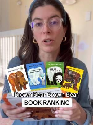 My most consequential book ranking video to date lol #brownbearbrownbear #kidsbooks #BookTok #bookranking #momlife #nicolepearcebooks 