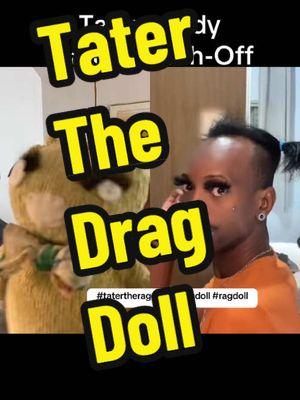 #dragrace #dragqueens #dragshow #dragmakeup #dollface #dragtok #tatertheragdoll Tater the ragdoll takes a walk on the wild side in a drag show - off of his luscious lashes