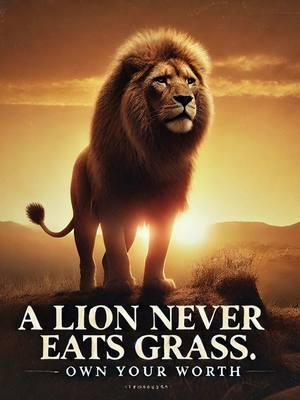 🚫 Lions don’t eat grass—even when they’re starving. 🦁 Why? Because they know their worth, their strength, and what fuels them. You’re no different. Don’t lower your standards just because you’re ‘hungry’ for approval, a relationship, or friendships. You deserve what truly feeds your soul, not just something to fill the void. This goes for your health, too. Quick fixes, crash diets, and shortcuts don’t align with the long-term success you’re building. Stick to the path that fuels you, grows you, and strengthens you. ✨ Be like a lion: own your worth, protect your standards, and thrive. Drop a 🦁 below if you’re ready to roar into your next chapter. #RealLifeResults #CreateYourOwnPath #levelup #TransformationJourney #transformation #RealProgress #ProgressOverPerfection #LifeOnYourTerms 