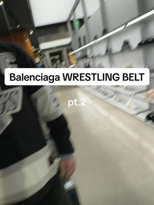 balenciaga WWE wrestling belt #vortexvision 