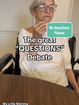 Ah, the great “questions” debate. Here is an example of me at the interaction game. Win or Fail it is what it is. Testing out different hashtags because it seems things have changed since TT came back. #DementiaAwareness #AlzheimersAwareness #DementiaSupport #MemoryCare #DementiaCare #Alzheimers #Dementia #CaregiversOfTikTok #HospiceNurseJulie #Caregiving #HospiceCare #SeniorCare #ElderlyCare #CaregiverSupport #DementiaBehavior #AlzheimersBehavior #DementiaAgitation #DementiaFrustration #DementiaChallenges #DementiaProgression #AggressiveDementiaPatients #fyp #tiktok #foryoupage #viralvideos #funnyvideos #trending #Love #memes #followme #repost #new #music #cute #levelup #featureme #tiktokfamous #viralpost #slomo #video #foryou #couplegoals #justforfun #Recipe #DIY #louisiana