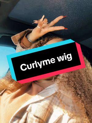 Here for the girlies we not gate keeping in 2025 this is the pre plucked pre bleached pre cut glueless kinky curly lace wig from @CurlyMe Hair Store 26inches blonde with highlights #curlyme #curlymewigs #gluelesswig #noglue #beginnerwig #queen121986 #fyp #fff #lfl 