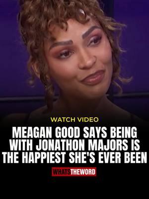 #MeaganGood says she’s the happiest she’s ever been and can’t stop smiling over her engagement to #JonathanMajors. ❤️🥹 via @entertainmenttonight  #whatstheword #et #entertainmenttonight 