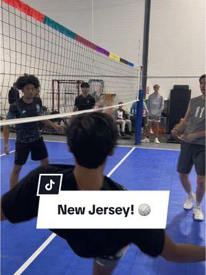 This exciting rally from last Fall’s New Jersey sojourn has us stoked to return in February! 🏐🤩 #NewJersey #NewJerseyVolleyball #NJVolleyball #VolleyballTournament #VolleyballMatch #MensVolleyball #BoysVolleyball 