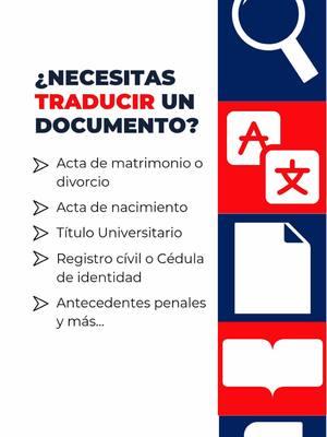 Te brindamos un servicio RÁPIDO y PROFESIONAL que garantizará el éxito en tus trámites ante cualquier entidad oficial 📑🇺🇸 ¿Tienes documentos por traducir? No esperes más... Contáctanos ‼️ 🗃️Gestión Migratoria RP LLC 👩🏼‍💼Rosmery Perez 📲WhatsApp: (954) 5056698 📧 gestionmigratoriarp@gmail.com 💻También revisa el link en nuestra Bio ✅Somos Preparadores de Formas de Inmigración. ⚠️No somos Abogados en USA. . . #parole #asilo #asilopolitico #venezolanos #visa #estadosunidos #inmigrantesenusa #inmigrantes #ilegal #tramites #tramitesmigratorios #migración #usa #uscis #corte #trabajo #gestionmigratoria #ajustecubano #permisodetrabajo #FOIA #Ciudadania #greencard #salvoconducto #I601A #TPSvenezuela