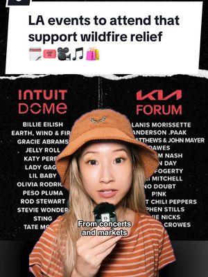 [🔗 IN BIO] 🗓️🎟️🎥🎵🛍️ There’s a bunch of benefit events happening in LA to support wildfire relief through February that you can attend! Share with someone you’d like to go with.  👉 For more benefit events to attend that support those affected by the LA wildfires, go to our link in bio.  #losangeles #wildfires #lawildfires #localnews #escapes #events #thingstodoinla #laevents #losangelesevents #moroccanlounge #insomniacevents #exchangela #academyla #fleamarket #cafenido #artsdistrict #dtla #silverlake #elcid #silverlakeshorts #filmscreening #screening #petersonautomuseum #miraclemile #lodgeroom #highlandpark #forlosangeles #magdalenabay #lagivesback #thebellwether #westlake #intuitdome #kiaforum #inglewood #fireaid #billieeilish #ladygaga #stevienicks #oliviarodrigo #andersonpaak #tatemcrae #eatonfire #palisadesfire #hughesfire #flavorsfromafar #easthollywood #theprintshop #midcity #printmaking #screenprinting #risograph #linocut #wildfirerelief #charities #mysecretla 