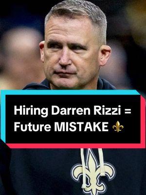 Hiring Darren Rizzi would be the biggest mistake the #Saints organization could possibly make. It’s time to move on ⏱️🏈 #NFLCoach #WhoDat #DarrenRizzi #SaintsHCSearch 