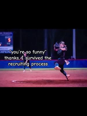 #recruitingprocess #stressful #D1 #d1athlete #FGCUsoftball #softball #funny #jokes #pitcher #hitter #2wayplayer #fyp #4u #viral #trend #softballinfluencer #virginia 