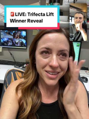 Revealing our 2025 Trifecta Lift Winner (Live Recap) #eyebags #trifectalift #kamiparsa #darkcircles 