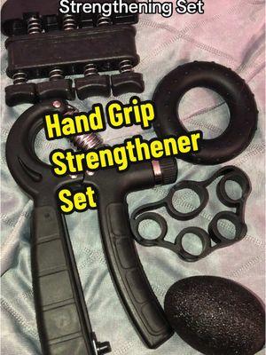 This hand grip strengthener set from Ice Berg here in the @TikTok Shop 🇺🇸 is great for anyone that needs to strengthen up their hands, fingers &/or wrists!  #handgripstrengthener #handgripstrengthenerkit #handgrip #handgripper #handgrippers #handgrips #fyp #fypシ゚viral #foryoupage #TikTokShop  #tiktokshopfinds #sales #sale #tiktokshopsale #tiktoksale #tiktoksales #tiktokshopsales #tiktokshopping #tiktokshopdeals #affiliate #affiliatetiktok #affiliatetiktokshop #tiktokaffiliate #tiktokshopaffiliate #affiliates #tiktokshopaffiliates #brandedcontent #creatorsearchinsights #tiktokmademebuyit  #tiktokshopmademebuyit #showcasemademebuyit #showcase #myshowcase #giftguide #tiktokshopmostloved #ttsdelightnow #seasonalgems #lovelanguage #tiktokshopjumpstartsale #tiktokshopjumpstart #exercises #exerciseathome #handstrengthening 