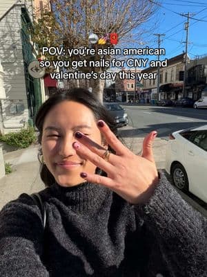 ITS NAIL DAYYY💅♥️ got a fresh set of nails in time for chinese new year and valentine’s day and the salon was playing SATC so what more could you ask for🤭 📍look at me in san francisco, ca #nailvlog #russianmanicure #gelmanicure #chinesenewyear #lunarnewyearnails #lunarnewyear #nailinspo #vdaynails #multicultural #satc #sfnails #sanfranciscolife 