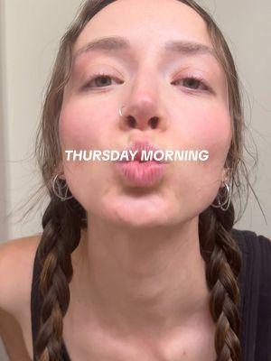 a typical morning before work ☁️🏔️ @ILIA Beauty @THE OUAI @Rare Beauty @Versed Skin @Glossier #grwm #morningroutine #diml #snowboardgirl #mountaintown #skilife 